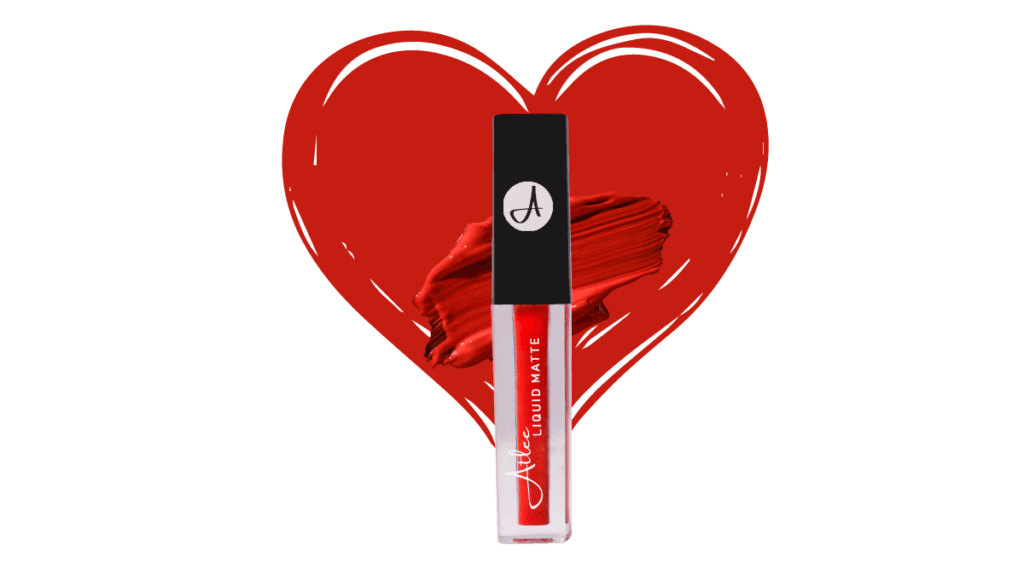 Bright Red & Boldly Nourished 2 matte lipstick red colour