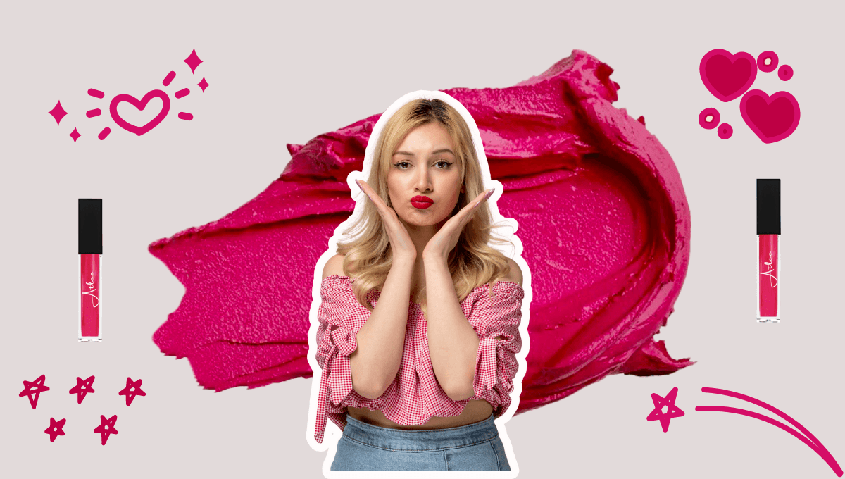 bold lipstick