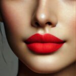 nude orange lipstick